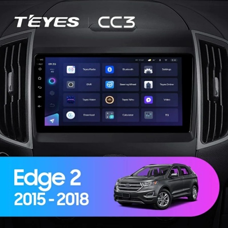 Navigatie Auto Teyes CC3L WiFi Ford Edge 2 2015-2018 2+32GB 9" IPS Quad-core 1.3Ghz, Android Bluetooth 5.1 DSP - Img 2