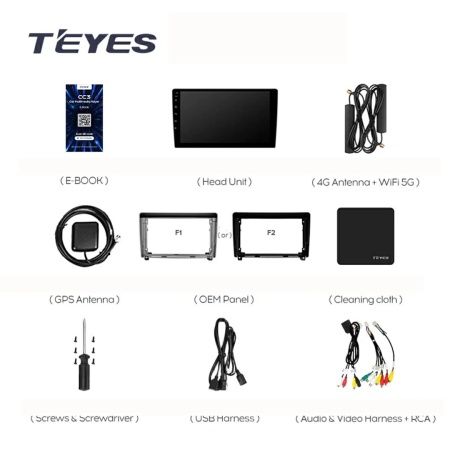 Navigatie Auto Teyes CC3L WiFi Peugeot 407 2004-2011 2+32GB 9" IPS Quad-core 1.3Ghz, Android Bluetooth 5.1 DSP - Img 9