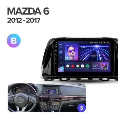 Navigatie Auto Teyes CC4L Mazda 6 2012-2017 6+64GB 9" QLED Qualcomm 2Ghz, Android 4G Bluetooth 5.1 DSP - Img 4
