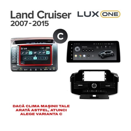 Navigatie Auto Teyes Lux One 360° Toyota Land Cruiser 11 J200 2007-2015 II 6+128GB 12.3" IPS Octa-core 2Ghz, Android 4G Bluetooth 5.1 DSP - Img 9