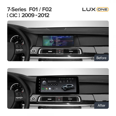 Navigatie Auto Teyes Lux One BMW BMW 7- Series F01 F02 CIC 2009-2012 CIC 6+128GB 12.3" IPS Octa-core 2Ghz, Android 4G Bluetooth 5.1 DSP - Img 3