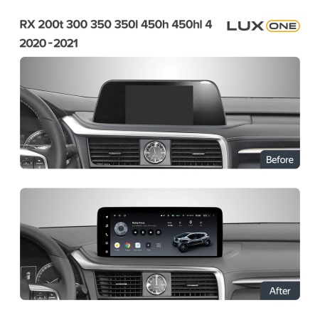 Navigatie Auto Teyes Lux One Lexus RX 2020-2021 4+32GB 12.3" IPS Octa-core 2Ghz, Android 4G Bluetooth 5.1 DSP - Img 3