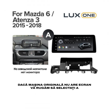 Navigatie Auto Teyes Lux One Mazda 6 2012-2017 4+32GB 12.3" IPS Octa-core 2Ghz, Android 4G Bluetooth 5.1 DSP - Img 6