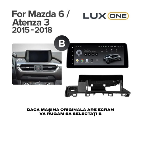 Navigatie Auto Teyes Lux One Mazda 6 2012-2017 6+128GB 12.3" IPS Octa-core 2Ghz, Android 4G Bluetooth 5.1 DSP - Img 7