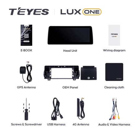 Navigatie Auto Teyes Lux One Toyota Land Cruiser J300 2021-2023 6+128GB 12.3" IPS Octa-core 2Ghz, Android 4G Bluetooth 5.1 DSP - Img 8