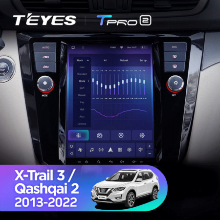 Navigatie Auto Teyes Tip Tesla TPRO 2 Nissan X-Trail 3 2013-2017 4+64GB 9.7" QLED Octa-core 1.8Ghz, Android 4G Bluetooth 5.1 DSP - Img 5