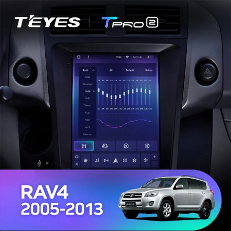 Navigatie Auto Teyes Tip Tesla TPRO 2 Toyota RAV4 XA30 2005-2013 3+32GB 9.7" QLED Octa-core 1.8Ghz, Android 4G Bluetooth 5.1 DSP - Img 5