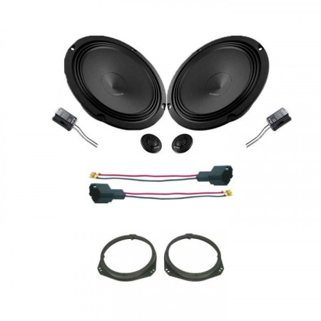 Pachet difuzoare auto Audison Prima dedicat usi fata Opel Corsa E 2014-2019, RMS 100W - Img 2