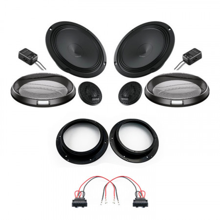 Pachet difuzoare auto Audison Prima dedicat usi fata Volkswagen Touran 2015-, RMS 100W - Img 2