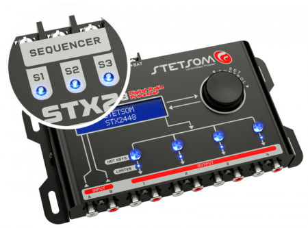 Procesor de sunet auto Stetsom STX2448 DSP, 4 canale - Img 2