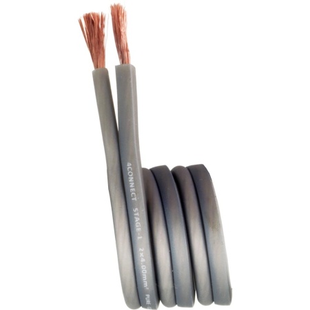 Cablu boxe Four Connect, 4-SC4.00, Stage 1, ROLA 100 M, 12 AWG / 2X 4.0 mm, OFCA - Metru liniar - Img 2