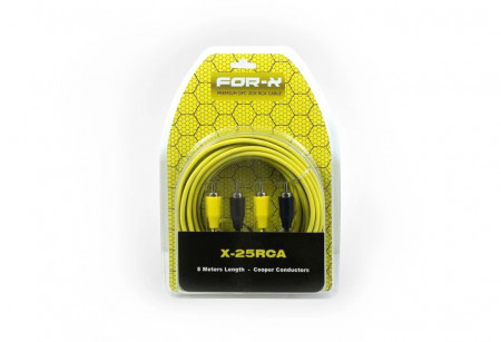 Cablu RCA Stereo ForX X 25RCA OFC 5 metri - Img 4