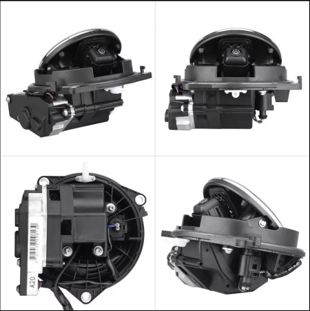 Camera marsarier flip in sigla pentru VW Golf 7 - Img 3