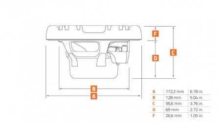Difuzoare Marine Hertz HMX 6.5 S-LD/ SW / G, Alb / Negru, set coaxial 2 cai, 165mm, 75W RMS - Img 5