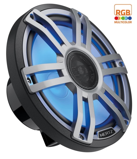 Difuzoare Marine Hertz HMX 8 S-LD SW / G, Alb / Negru, set coaxial 2 c?i 200MM, 100W RMS - Img 4