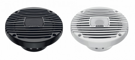 Difuzorare Marine Hertz HEX 6.5 M - TW / TC, Alb / Negru, set coaxial 2 căi, 165 mm, 50W RMS - Img 2