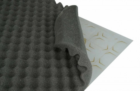 Insonorizant auto Premium STP Relief 15mm, 7.5M2, Bulk Pack - Img 2