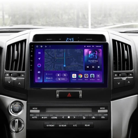 Navigatie Auto MOSS M2 Toyota Land Cruiser 11 J200 2015-2018 4+64GB 9" IPS Octa-core 1.6Ghz, Android 4G Bluetooth 5.1 DSP - Img 2