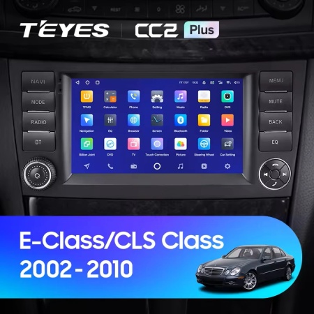 Navigatie Auto Teyes CC2L Mercedes-Benz E Class W211 2002-2009 2+32GB 7" IPS Octa-core 1.8Ghz, Android 4G Bluetooth 5.1 DSP - Img 2