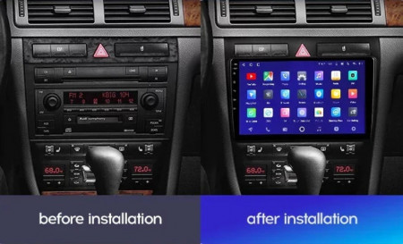 Navigatie Auto Teyes CC3 2K Audi A6 C5 1997-2004 4+32GB 9.5" QLED Octa-core 2Ghz Android 4G Bluetooth 5.1 DSP - Img 3