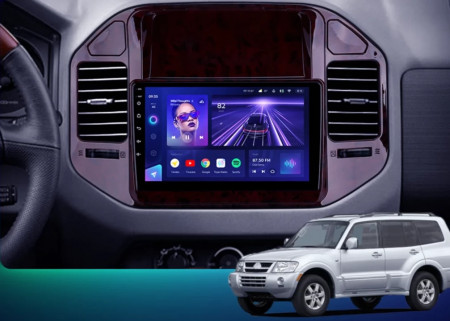 Navigatie Auto Teyes CC3 360° Mitsubishi Pajero 3 V70 V60 1999-2006 6+128GB 9" QLED Octa-core 1.8Ghz, Android 4G Bluetooth 5.1 DSP - Img 2