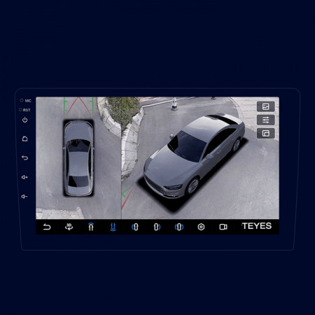 Navigatie Auto Teyes CC3 360 Ford Fiesta 6 2008-2019 6+128GB 9" QLED Octa-core 1.8Ghz Android 4G Bluetooth 5.1 DSP - Img 5