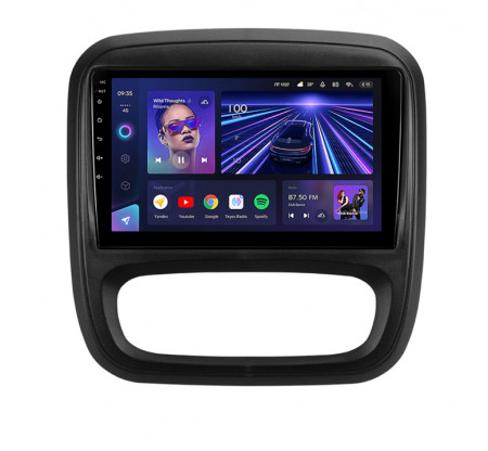 Navigatie Auto Teyes CC3 Renault Trafic 3 2014-2021 4+64GB 9" QLED Octa-core 1.8Ghz, Android 4G Bluetooth 5.1 DSP - Img 2