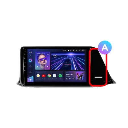 Navigatie Auto Teyes CC3 Toyota C-HR CHR 2016-2020 4+64GB 9" QLED Octa-core 1.8Ghz, Android 4G Bluetooth 5.1 DSP - Img 7