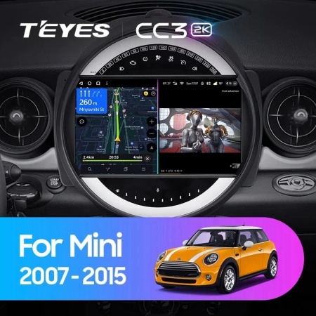 Navigatie Auto Teyes CC3L Mini 2007-2016 4+32GB 9" IPS Octa-core 1.6Ghz, Android 4G Bluetooth 5.1 DSP - Img 2