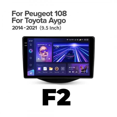 Navigatie Auto Teyes CC3L Peugeot 108 2014-2021 4+32GB 10.2" IPS Octa-core 1.6Ghz, Android 4G Bluetooth 5.1 DSP - Img 8