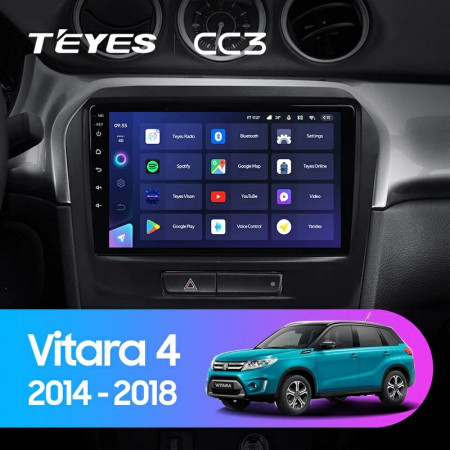 Navigatie Auto Teyes CC3L WiFi Suzuki Vitara 4 2014-2018 2+32GB 9" IPS Quad-core 1.3Ghz, Android Bluetooth 5.1 DSP - Img 2