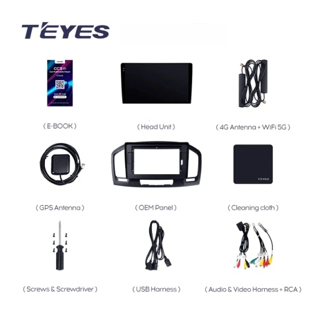 Navigatie Auto Teyes CC4 Opel Insignia 2008-2013 6+64GB 9.5" QLED Octa-core 2.7Ghz, Android 4G Bluetooth 5.1 DSP - Img 4