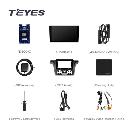 Navigatie Auto Teyes CC4L Mitsubishi Outlander 1 2003-2006 6+64GB 9" QLED Qualcomm 2Ghz, Android 4G Bluetooth 5.1 DSP - Img 5