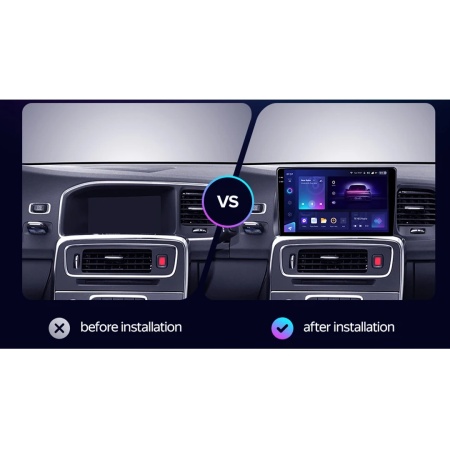 Navigatie Auto Teyes CC4L Volvo S60 2011-2018 6+64GB 9" QLED Qualcomm 2Ghz, Android 4G Bluetooth 5.1 DSP - Img 3