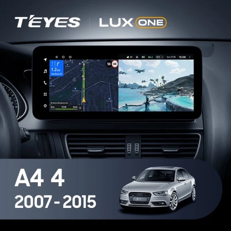 Navigatie Auto Teyes Lux One 360° Audi A4 B8 2008-2016 6+128GB 12.3" IPS Octa-core 2Ghz, Android 4G Bluetooth 5.1 DSP - Img 2