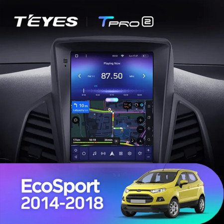 Navigatie Auto Teyes Tip Tesla TPRO 2 Ford EcoSport 2014-2023 3+32GB 9.7" QLED Octa-core 1.8Ghz, Android 4G Bluetooth 5.1 DSP - Img 3