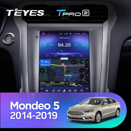 Navigatie Auto Teyes Tip Tesla TPRO 2 Ford Mondeo 4 2014-2022 3+32GB 9.7" QLED Octa-core 1.8Ghz, Android 4G Bluetooth 5.1 DSP - Img 5