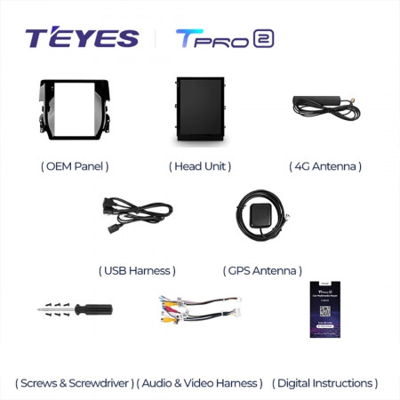 Navigatie Auto Teyes Tip Tesla TPRO 2 Honda Civic 10 2015-2020 3+32GB 9.7" QLED Octa-core 1.8Ghz, Android 4G Bluetooth 5.1 DSP - Img 6