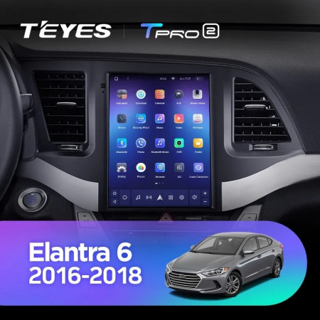 Navigatie Auto Teyes Tip Tesla TPRO 2 Hyundai Elantra 6 2015-2018 3+32GB 9.7" QLED Octa-core 1.8Ghz, Android 4G Bluetooth 5.1 DSP - Img 2
