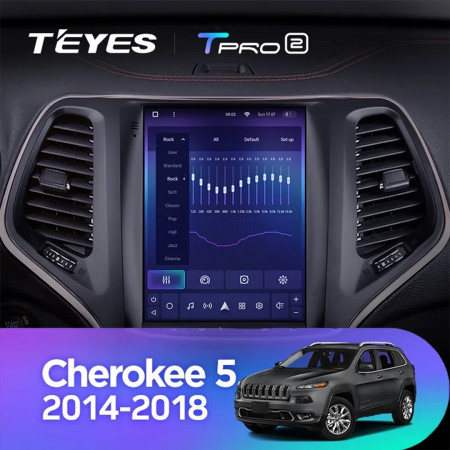 Navigatie Auto Teyes Tip Tesla TPRO 2 Jeep Cherokee 2013-2018 3+32GB 9.7" QLED Octa-core 1.8Ghz, Android 4G Bluetooth 5.1 DSP - Img 5