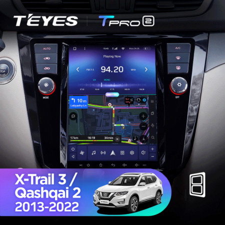 Navigatie Auto Teyes Tip Tesla TPRO 2 Nissan X-Trail 3 2013-2017 4+64GB 9.7" QLED Octa-core 1.8Ghz, Android 4G Bluetooth 5.1 DSP - Img 6