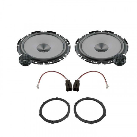 Pachet difuzoare auto Hertz Dieci dedicat usi fata Peugeot 208 2012-2019, RMS 80W - Img 2