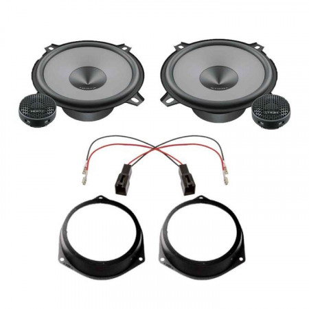 Pachet difuzoare auto Hertz Uno dedicat usi fata Fiat Doblo 2009-, RMS 55W - Img 2