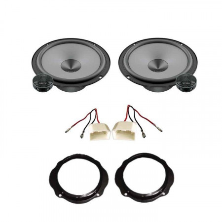 Pachet difuzoare auto Hertz Uno dedicat usi fata Ford Focus C-Max 2003-2010, RMS 75W - Img 2