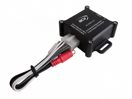 Adaptor High-Low ACV 30.5000-22, 2 Canale Remote, 150W RMS