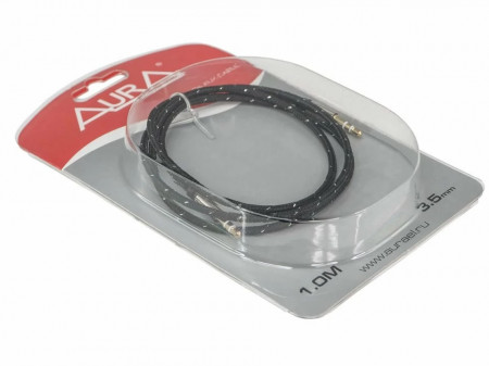 Cablu auxiliar Aura RCA-J11B, 1 metru - Img 8