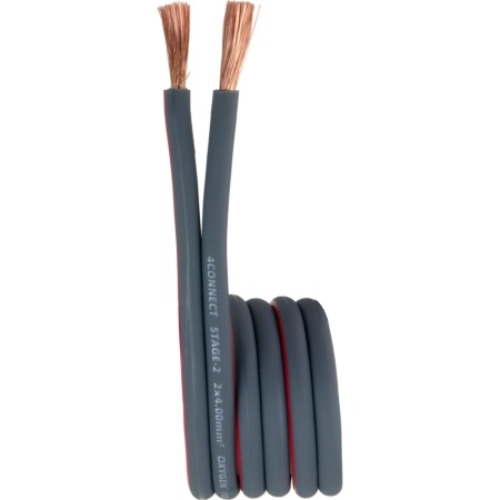 Cablu boxe Four Connect, 4-800242, Stage 2, Rola 100 M, 2 x 4.0 mm2, OFC - Img 2