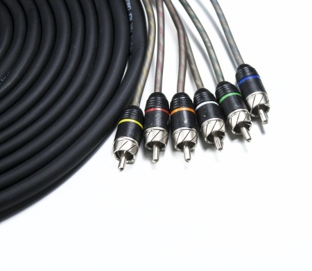 Cablu RCA Four Connect, 4-800355, Stage 2, 5.5 METRI, 6 canale - Img 2