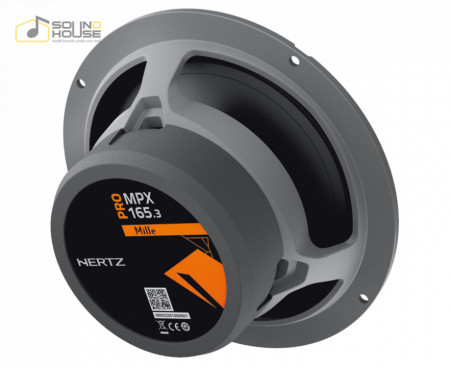 Difuzoare auto Hertz Mille Pro MPX 165.3, set coaxial 2 căi, 165mm, 100W RMS, 4Ω, set 2 difuzoare - Img 6