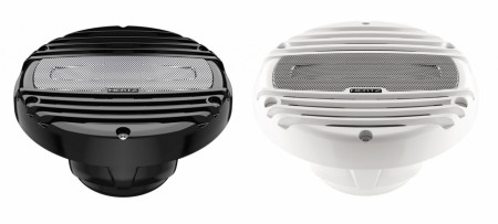 Difuzoare marine Hertz HMX 6.5 / W / C, Alb / Negru, set coaxial 2 cai 165MM, 75W RMS